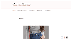 Desktop Screenshot of jamesbarclaysalon.com
